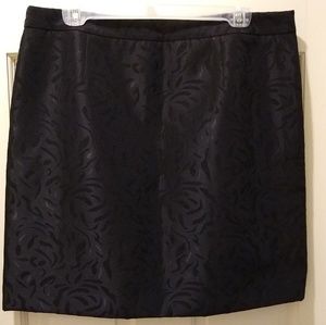 Ann Taylor Loft dressy patterned short skirt (12P)